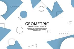 Geometric background with abstract polygonal shapes vector