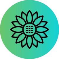 Flower Vector Icon Design