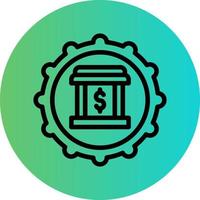Banking System Vector Icon Design