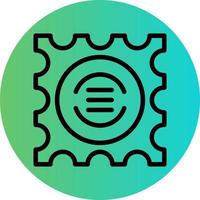 Post Stamp Vector Icon Design