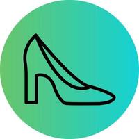 High Heels Vector Icon Design