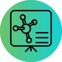 Chemistry Lecture Vector Icon Design