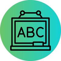 Blackboard Vector Icon Design