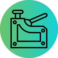 Tacker Vector Icon Design