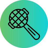 Tea Strainer Vector Icon Design