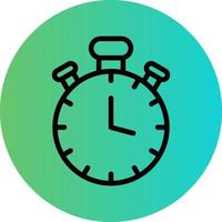 Stopwatch Vector Icon Design