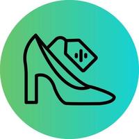 Heel Sale Vector Icon Design