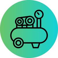 Compressor Vector Icon Design