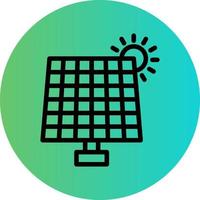 Solar Energy Vector Icon Design