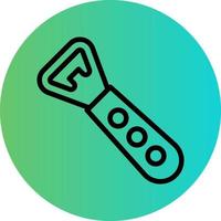 Bottle Opener Vector Icon Design