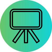 Blackboard Vector Icon Design