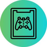 Tablet Game Vector Icon Design