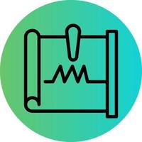 Seismograph Vector Icon Design