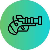 pirata pistola vector icono diseño