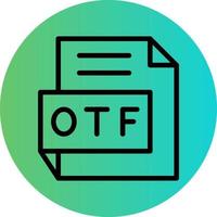 OTF Vector Icon Design