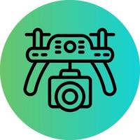 Drone Vector Icon Design