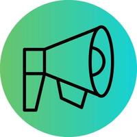 Megaphone Vector Icon Design