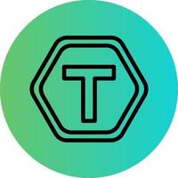 Junction Vector Icon Design