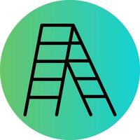 Stepladder Vector Icon Design