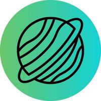 Uranus Vector Icon Design