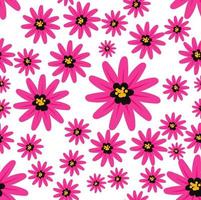 floral sin costura modelo para tela, impresión vector