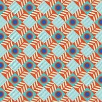 Colorful neo geometric pattern. Neo Geometric Seamless Period. Grid with color geometrical shapes. Modern abstract background vector