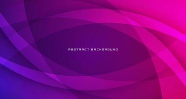 3D blue pink geometric abstract background overlap layer on bright space with waves decoration. Graphic design element cutout style concept for banner, flyer, card, brochure cover, or landing page vector