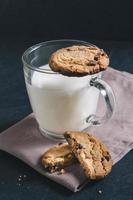 Cookies and milk photo