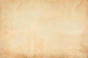 an old paper background in the style of light beige and dark amber. photo