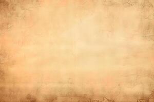 an old paper background in the style of light beige and dark amber. photo