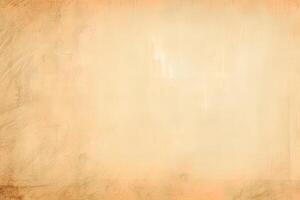 an old paper background in the style of light beige and dark amber. photo