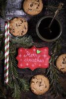 Gingerbread holiday cookies photo
