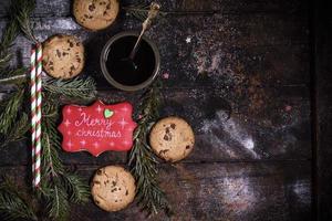 Gingerbread holiday cookies photo