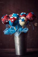 Sweet cake pops photo