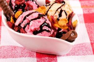 Yummy ice cream photo