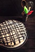 White chocolate cake photo