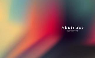 abstract rainbow soft blurred wave soft futuristic banner background design vector