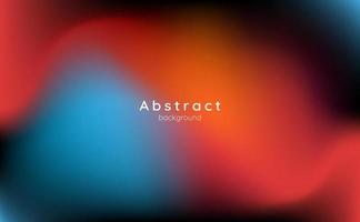 abstract colorful rainbow soft blurred wave soft futuristic banner background design vector