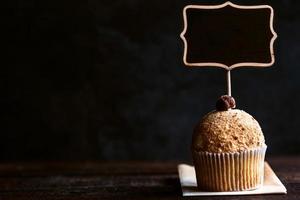 Cookies cupcake and chalkboard photo