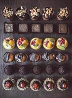 Assorted homemade mini cakes photo