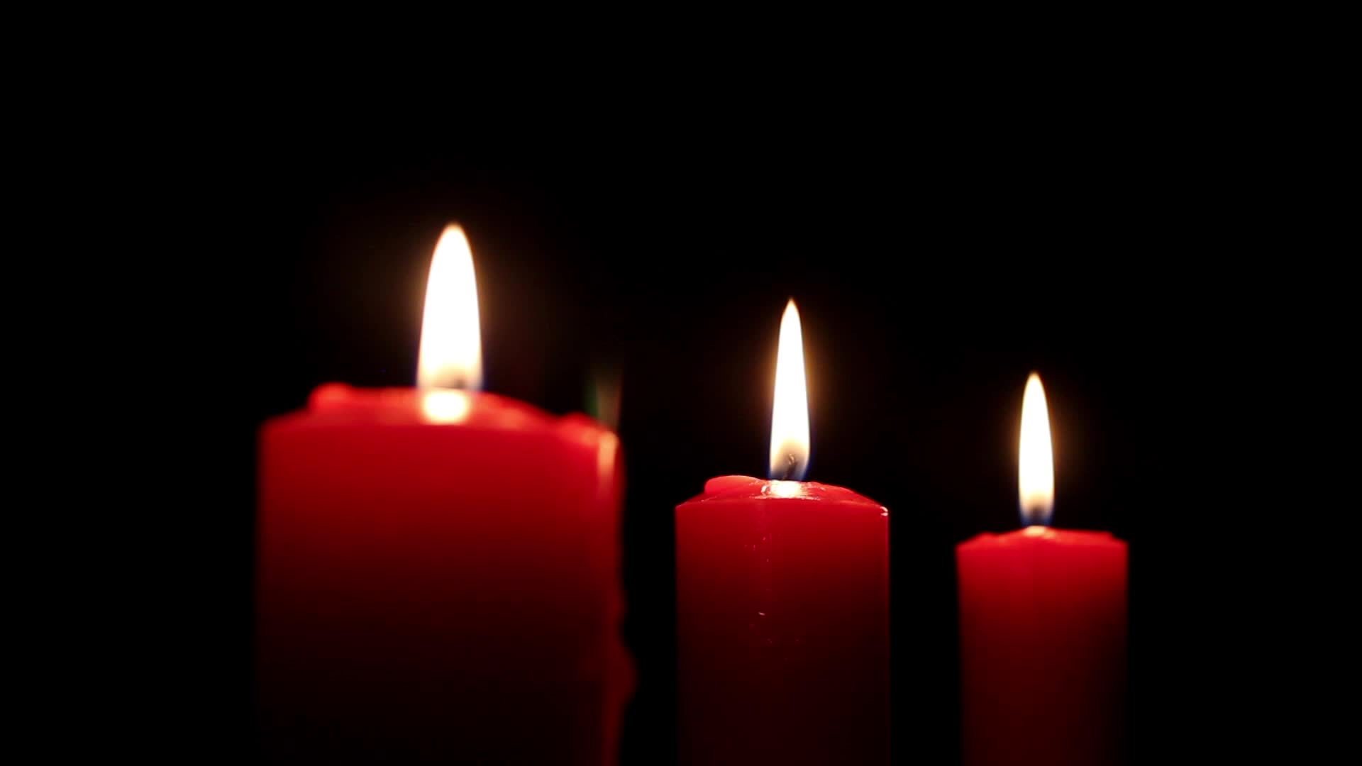 Burning Candles Light 23031748 Stock Video at Vecteezy