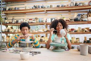 Small business owner of Young People Creating Pottery photo