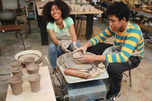 Small business owner of Young People Creating Pottery photo