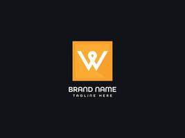 w letter logo vector