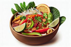 Thai Som Tam food photo