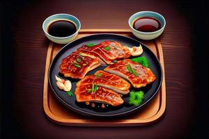 Chinese Twice-Cooked Pork Slices Food photo