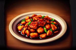 Chinese Sweet and Sour Pork Food photo