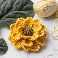 A close up of flower with background photo