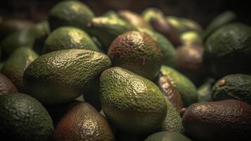 avocados background, image photo