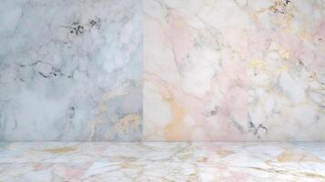 marble wallpaper, soft pink, pale blue, pale purple, gold white, Image photo